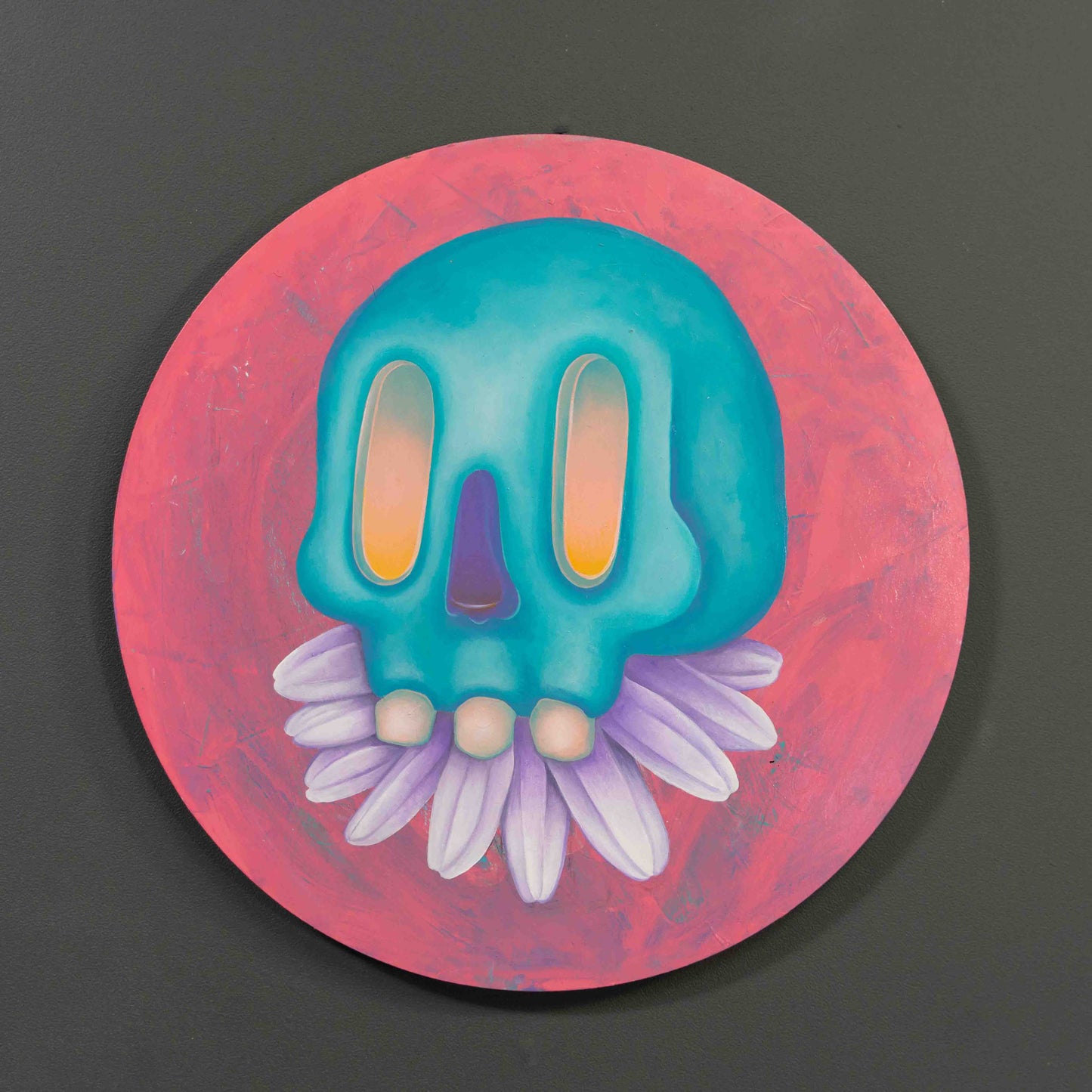 Flower Skull - Original Painting