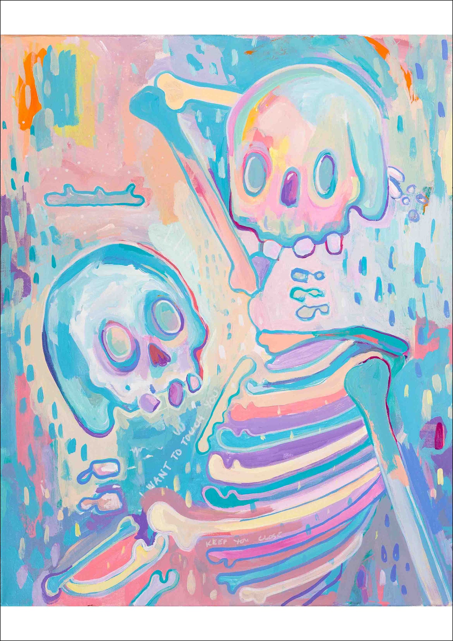 I want to touch you - Giclee print