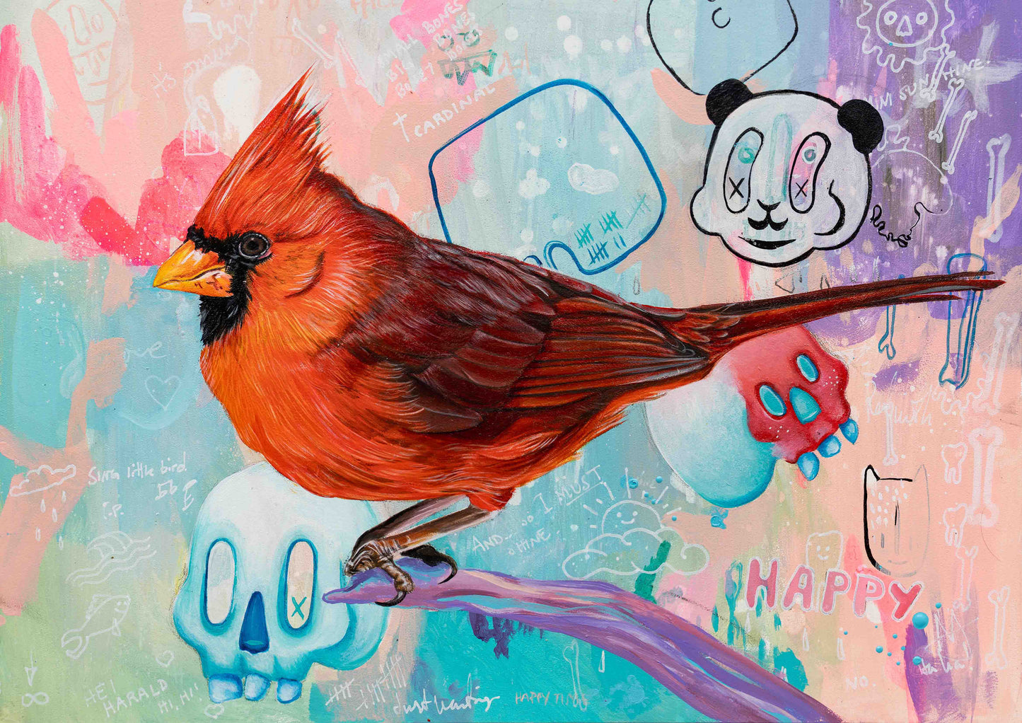 Cardinal Giclee Print