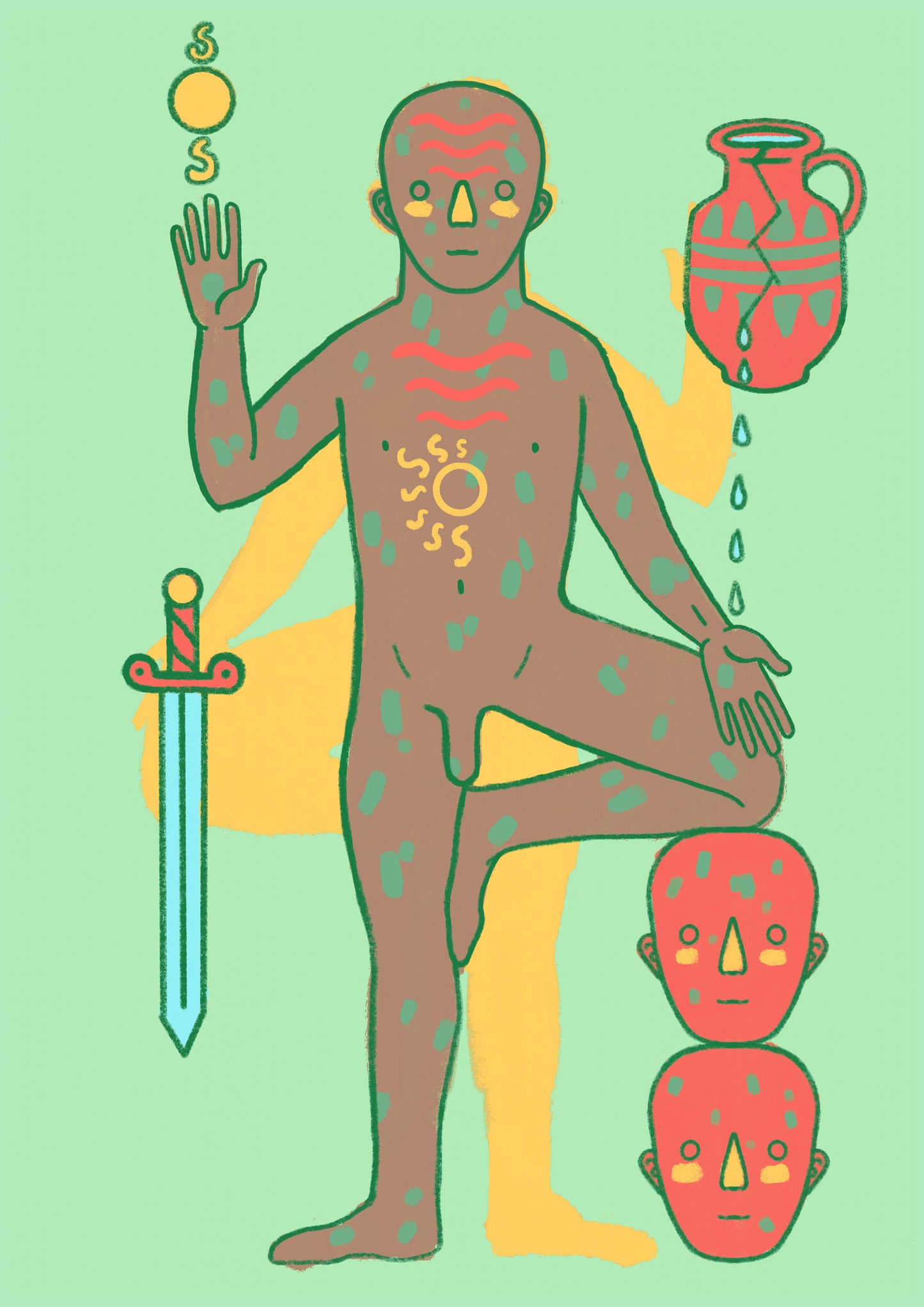 The Urn Giclee Print