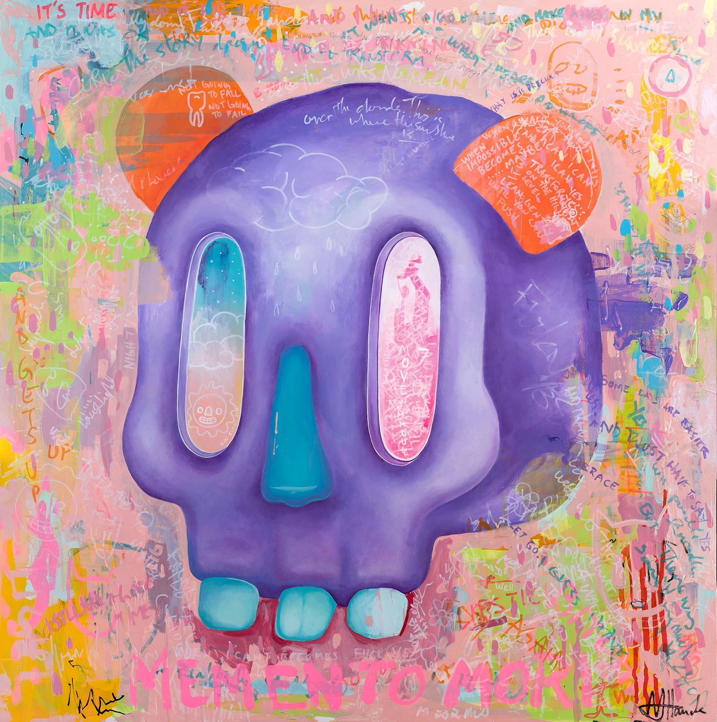 PandaSkull: Poodle Noodle Limited Edition Print