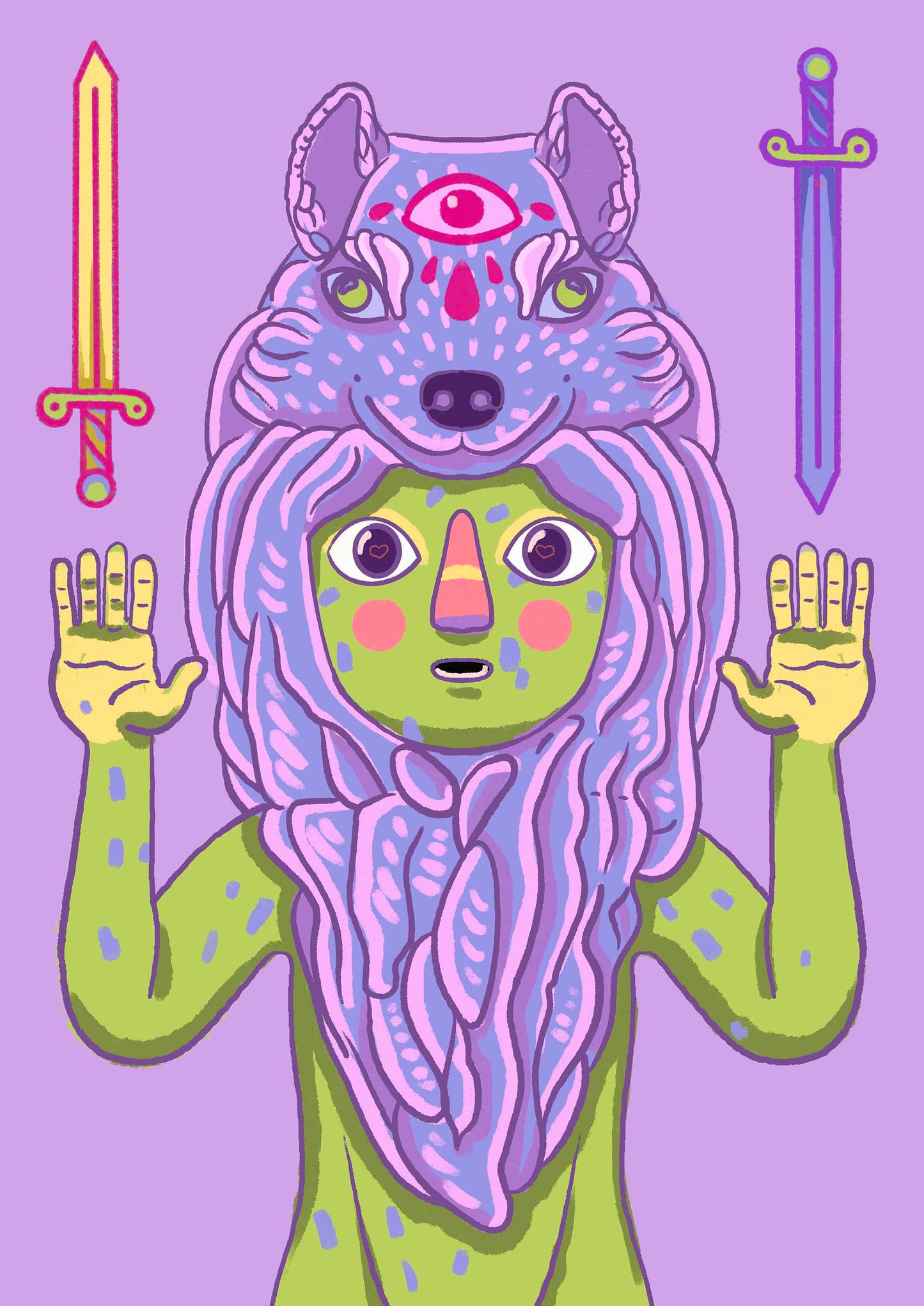 Wolf Boi - Choices Giclee Print