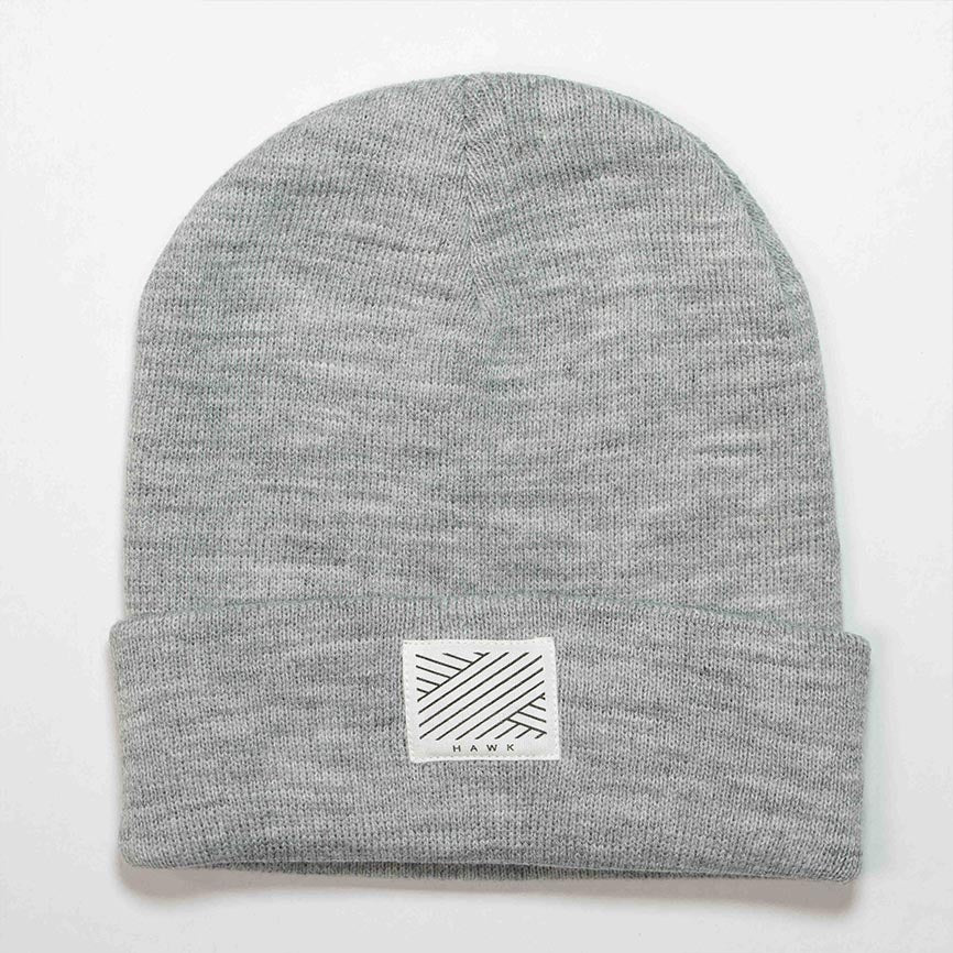 Intertwined - Blizzard Grey Beanie