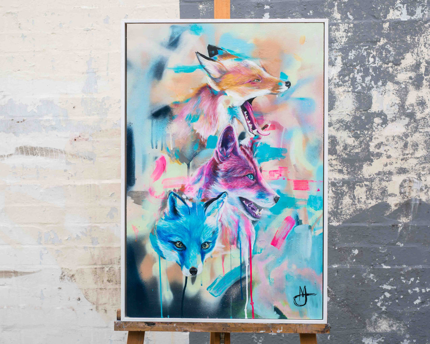 SOLD - Fox Trio