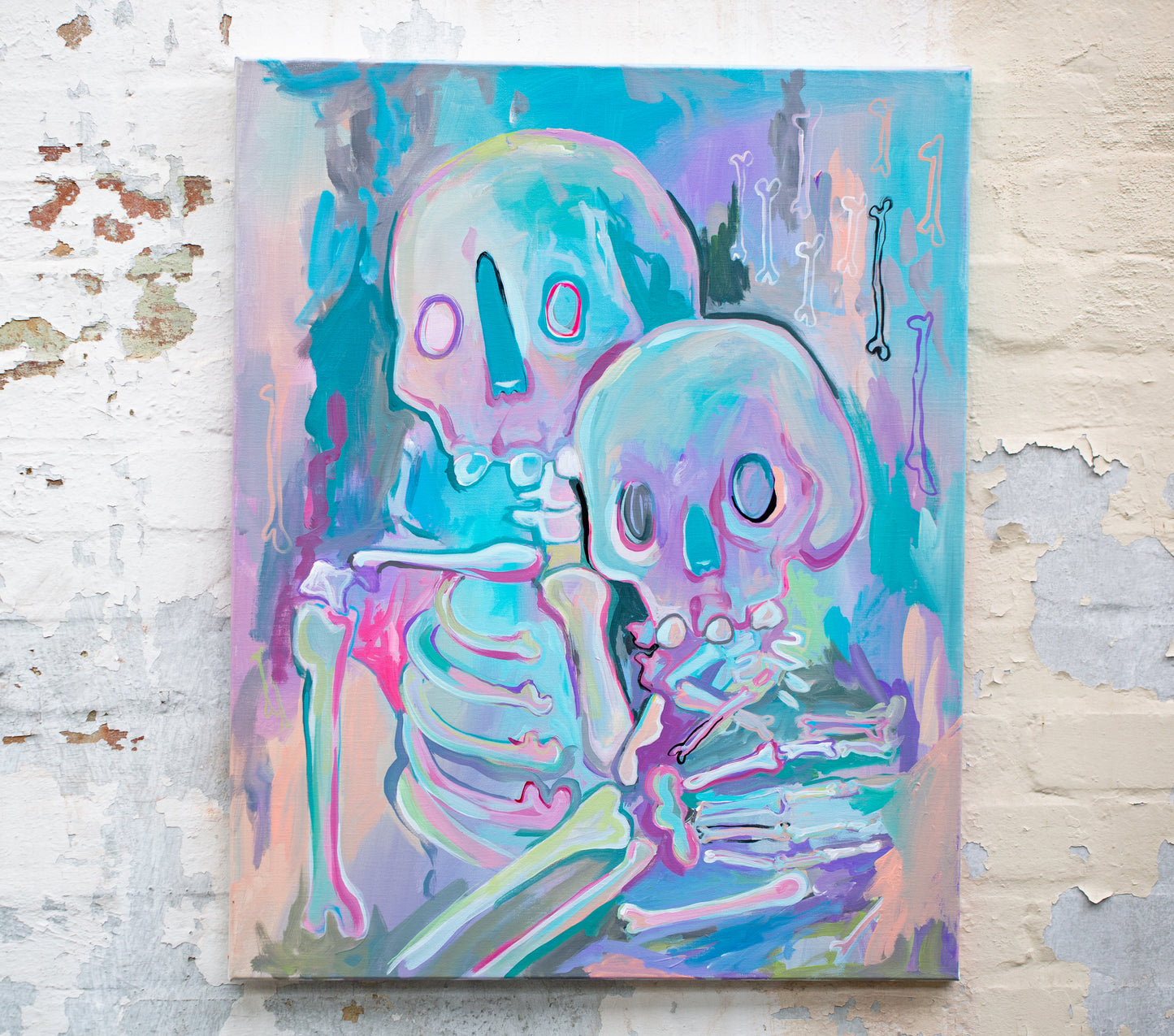 Put your hand on my shoulder Original painting