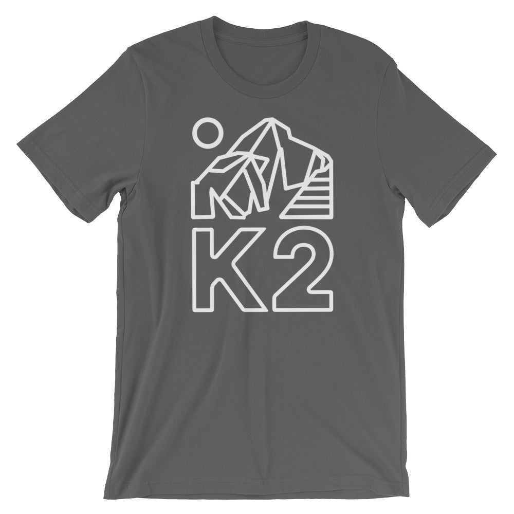 K2 White Print Graphic Tee