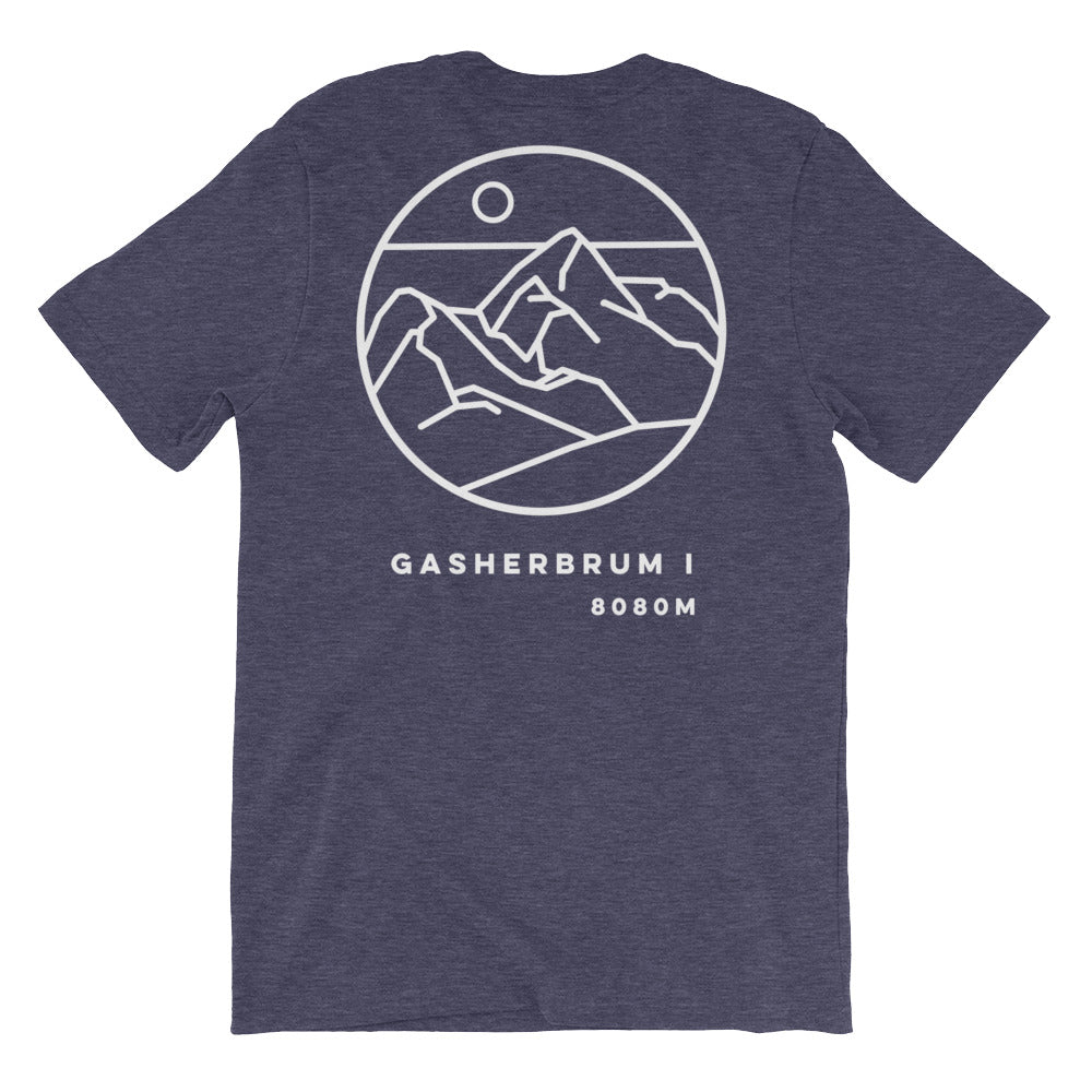 Grasherbrum 1 white backprint