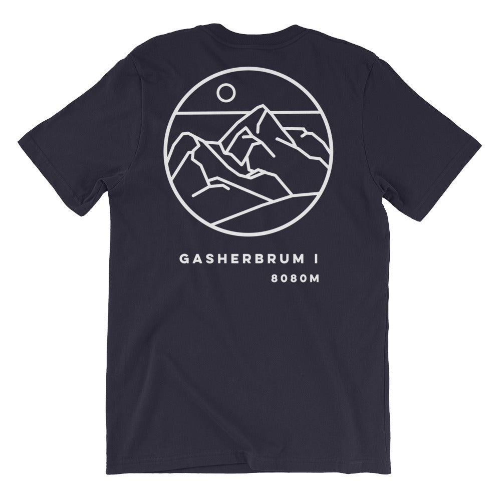 Grasherbrum 1 white backprint