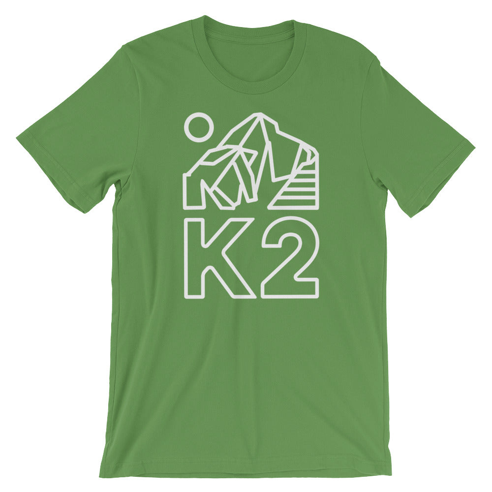 K2 White Print Graphic Tee
