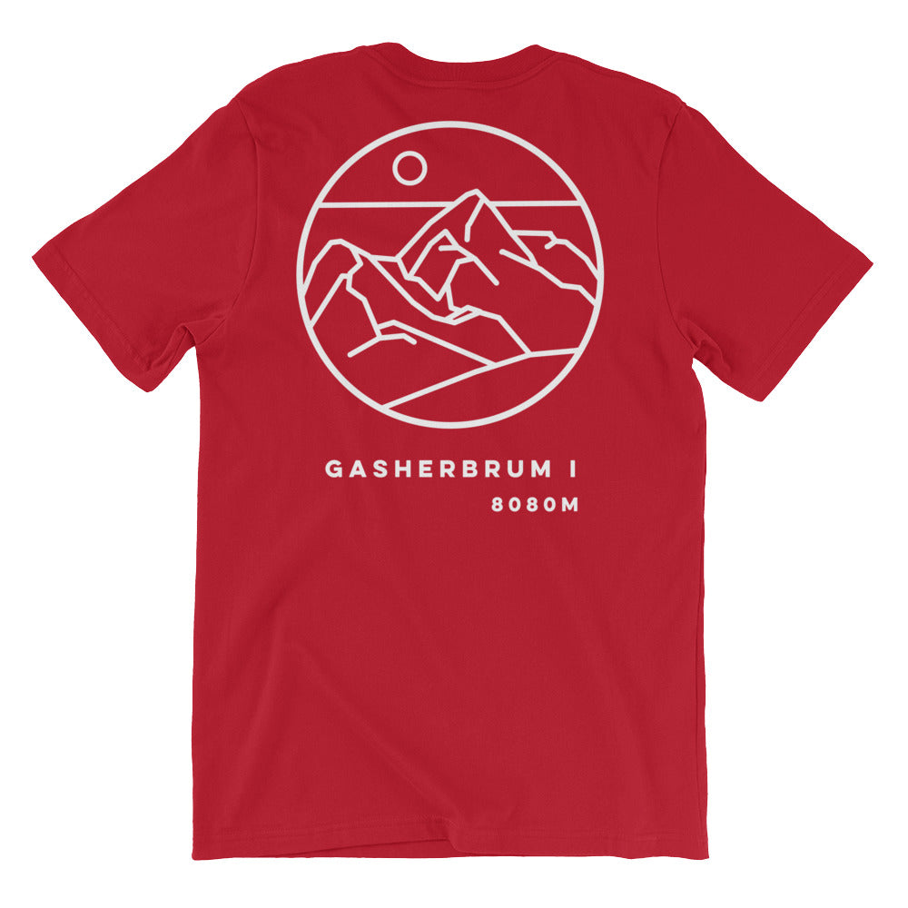 Grasherbrum 1 white backprint