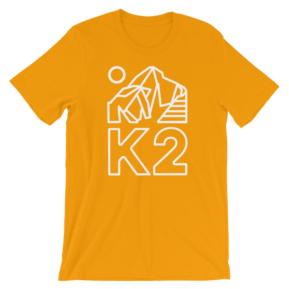 K2 White Print Graphic Tee