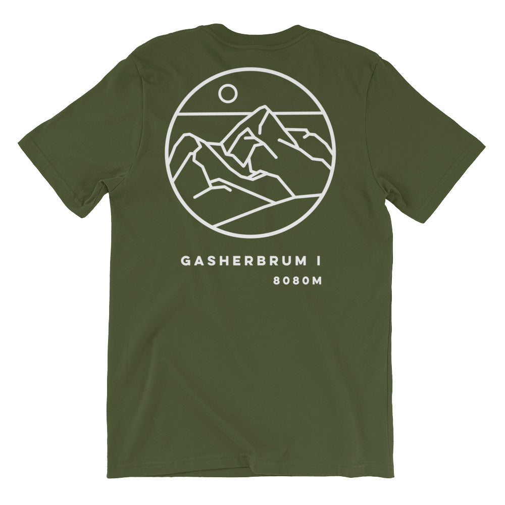 Grasherbrum 1 white backprint