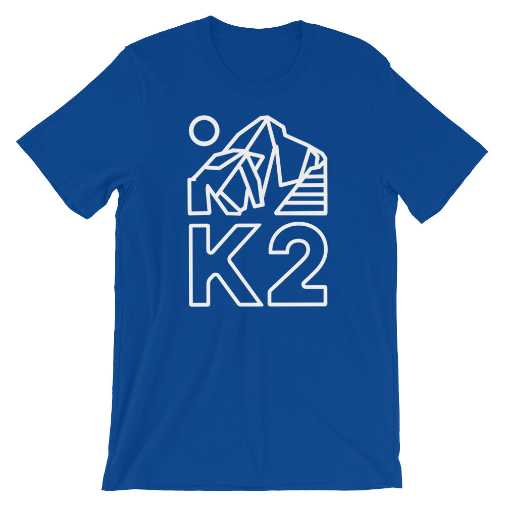 K2 White Print Graphic Tee