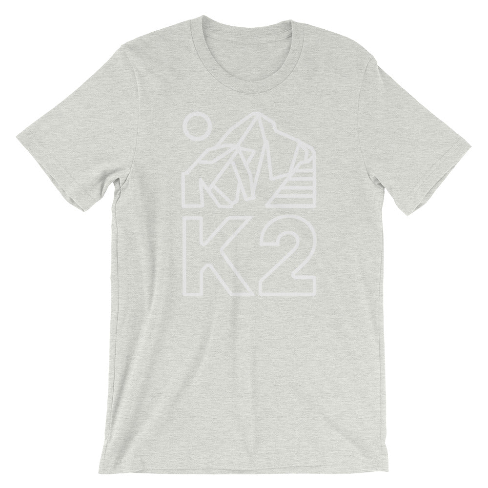 K2 White Print Graphic Tee