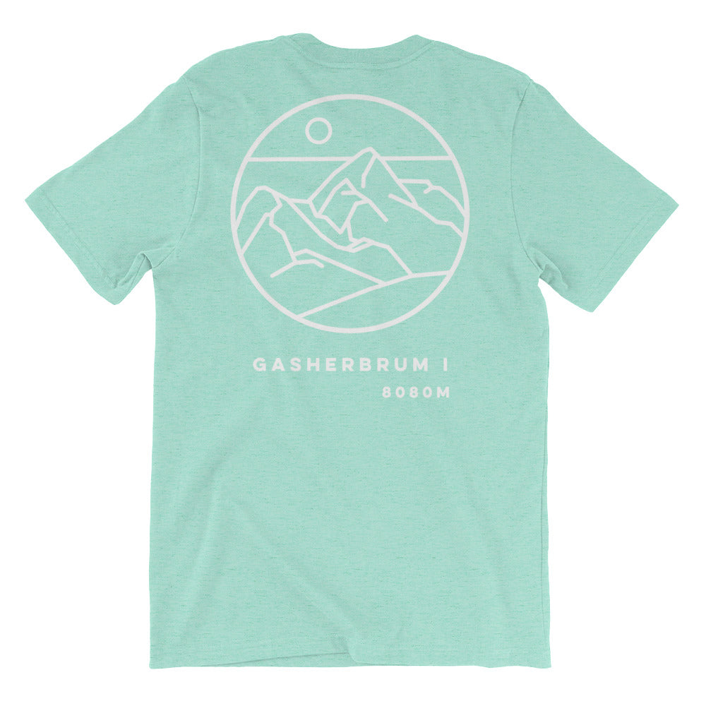 Grasherbrum 1 white backprint