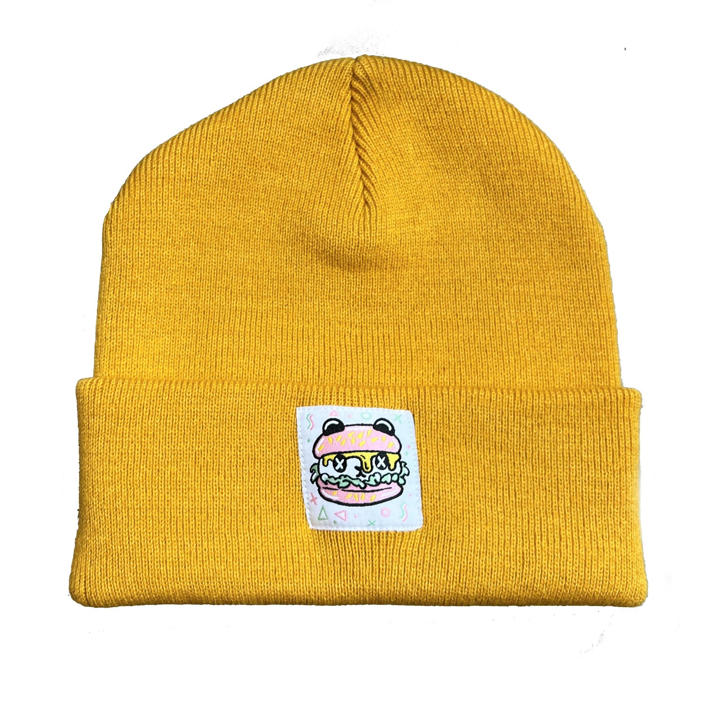 PANDA POUNDER - Mustard Beanie