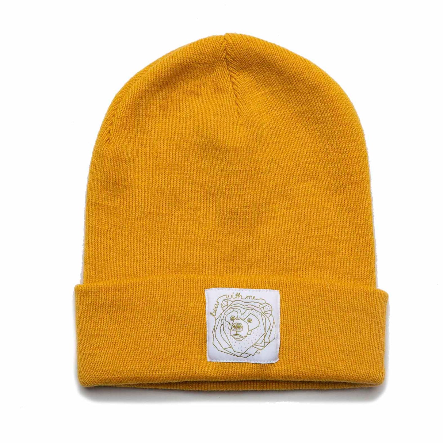 Bear with Me Mustard Beanie