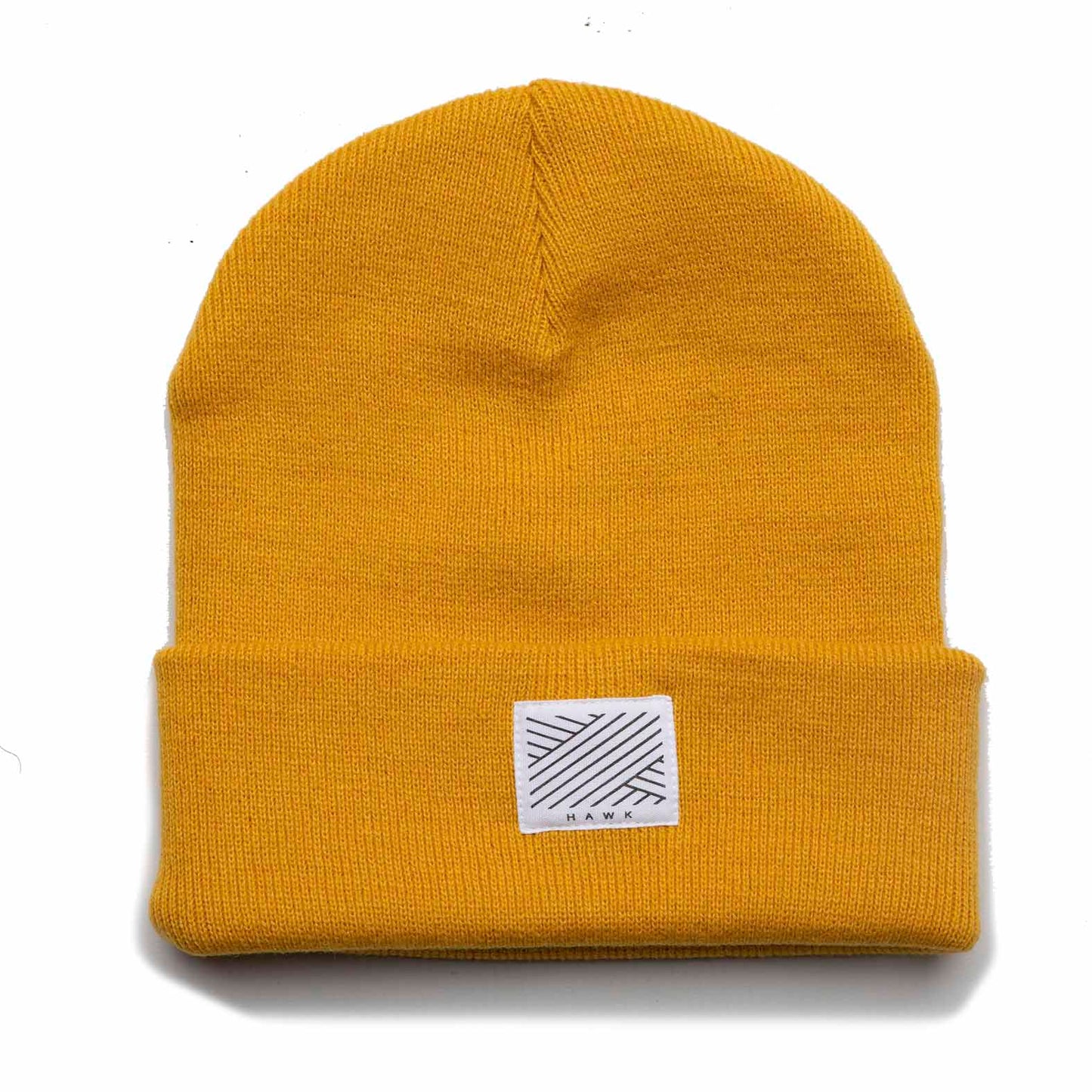 Intertwined Mustard Beanie