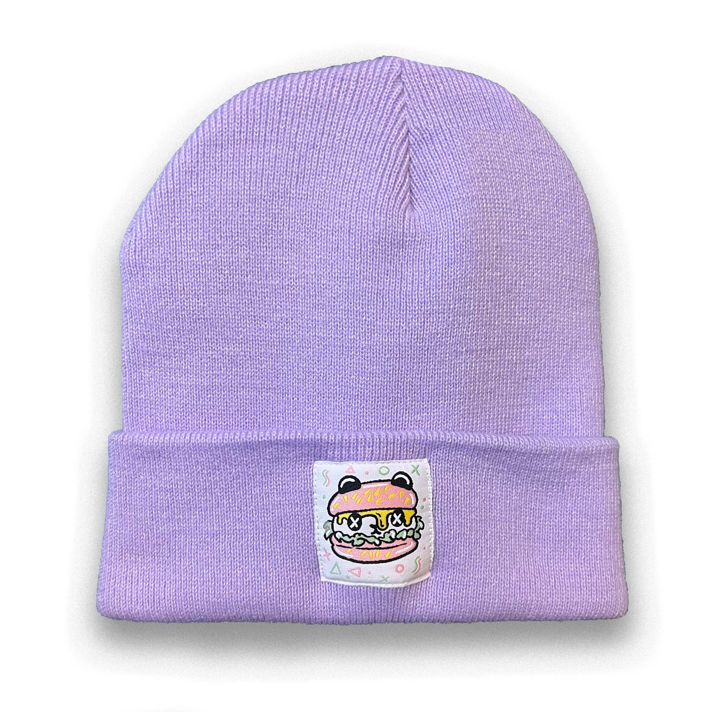 PANDA POUNDER - Lilac Beanie