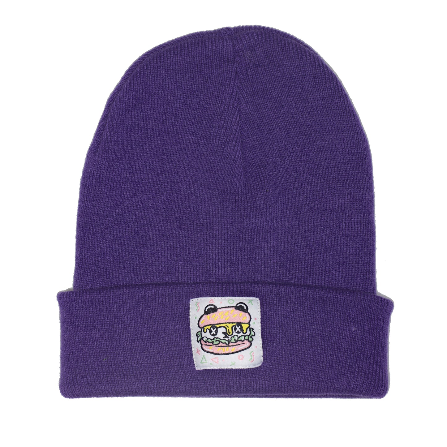 PANDA POUNDER - Purple Beanie