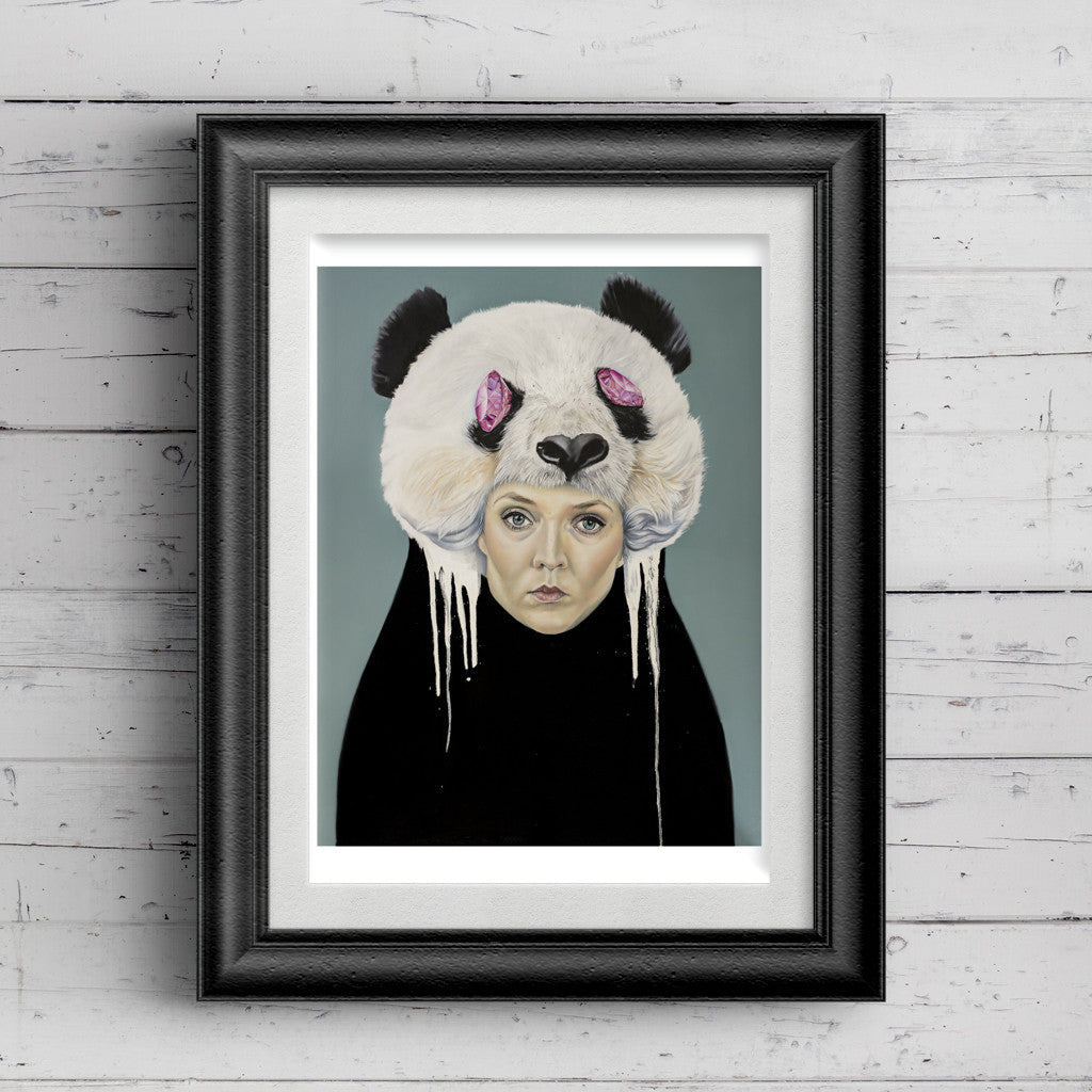 ONE IS NOT AMUSED Limited Edition Giclee Print