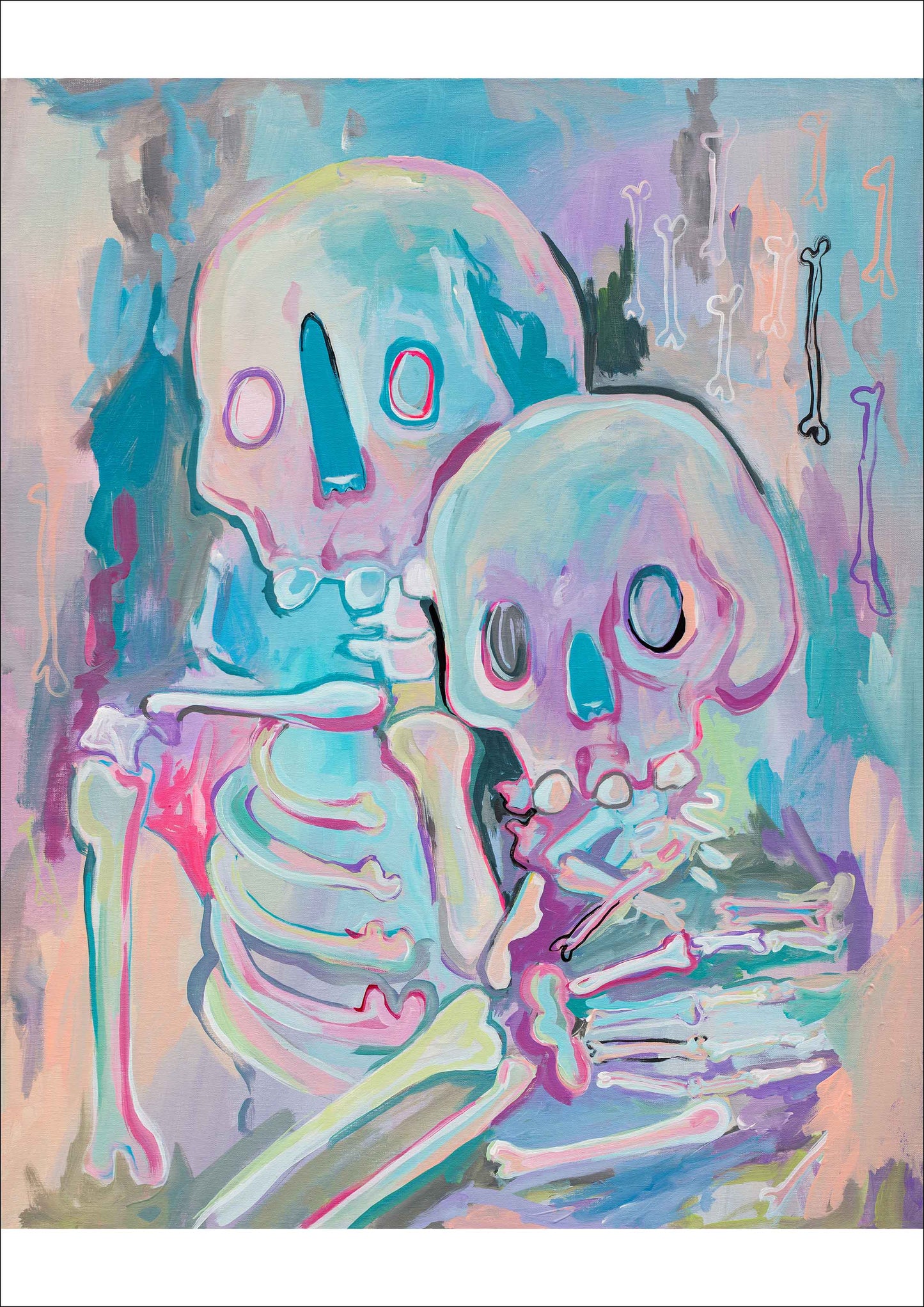 Put Your Hand On My Shoulder Giclee print