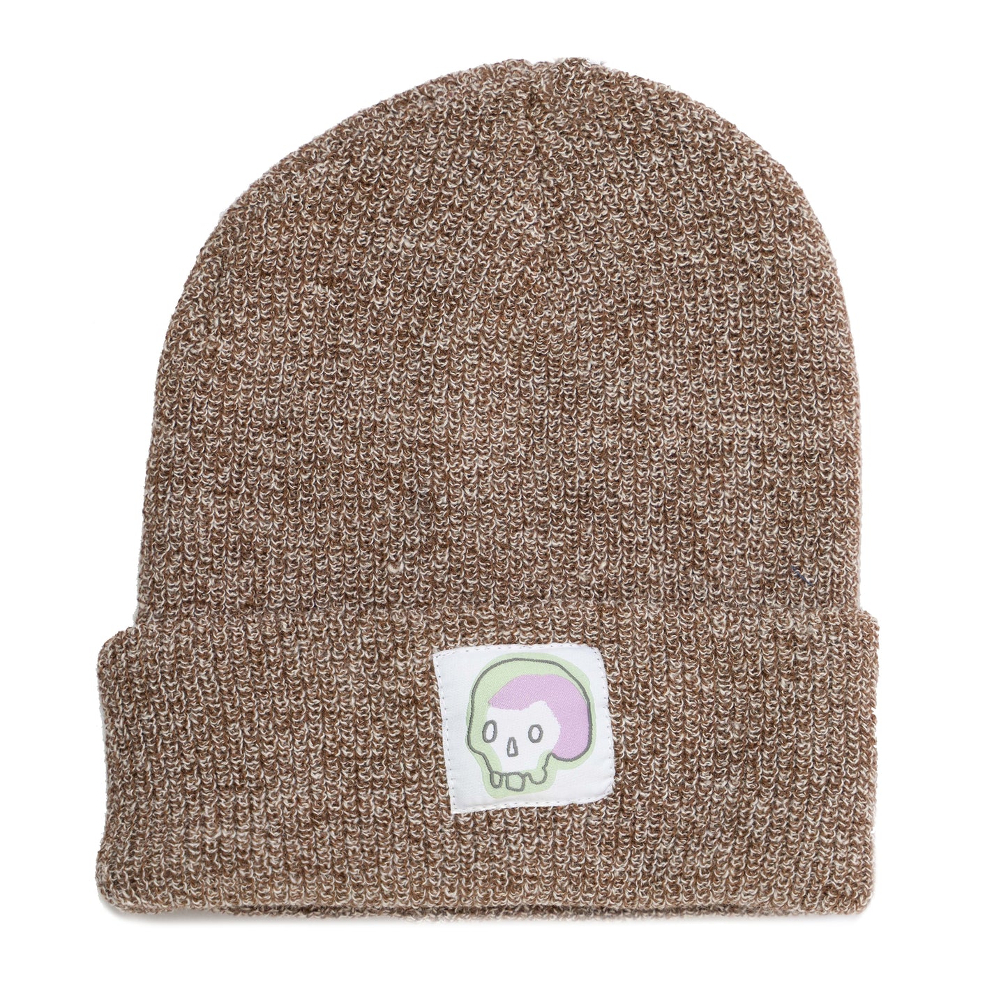 SKULL - Caramel Beanie