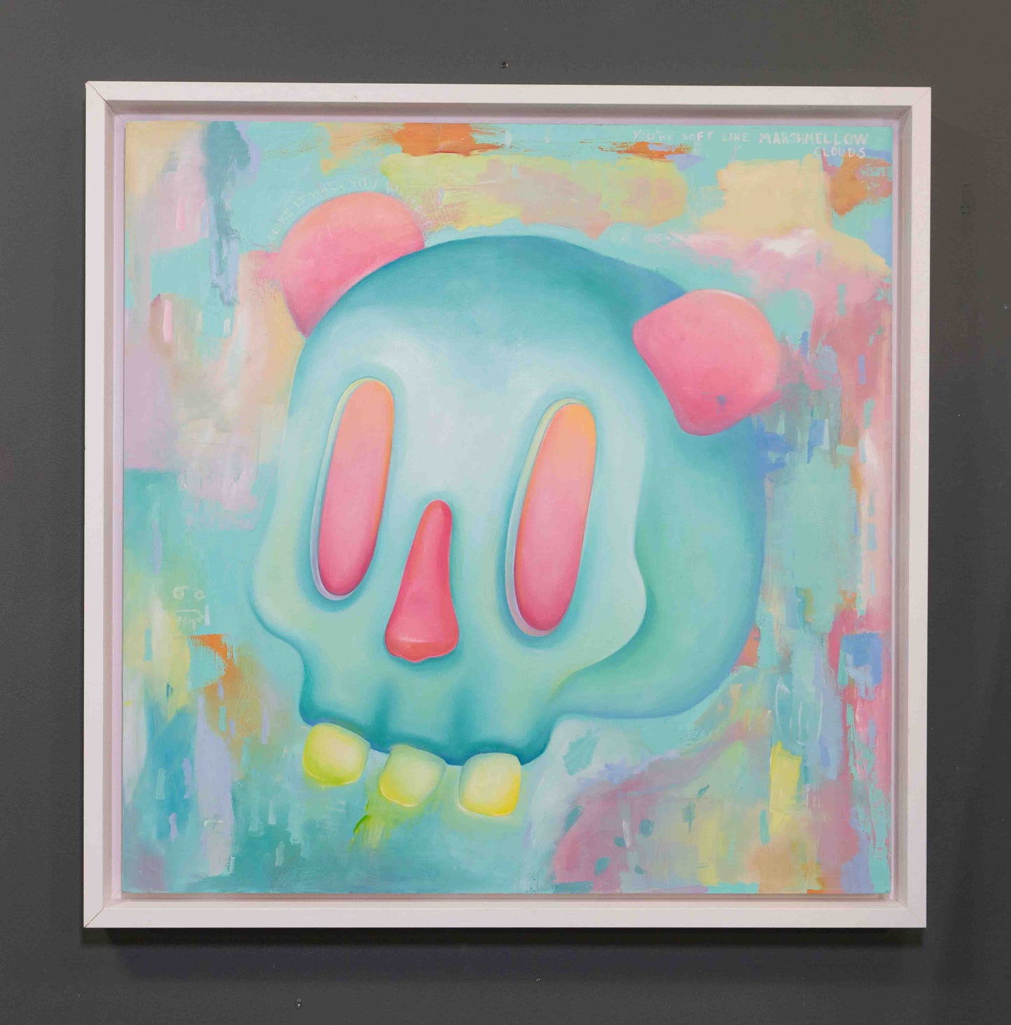 Panda Skull: Marshmallow Clouds