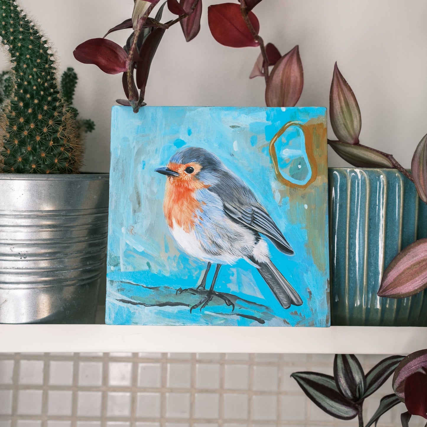 Little Robin  - Original Painting