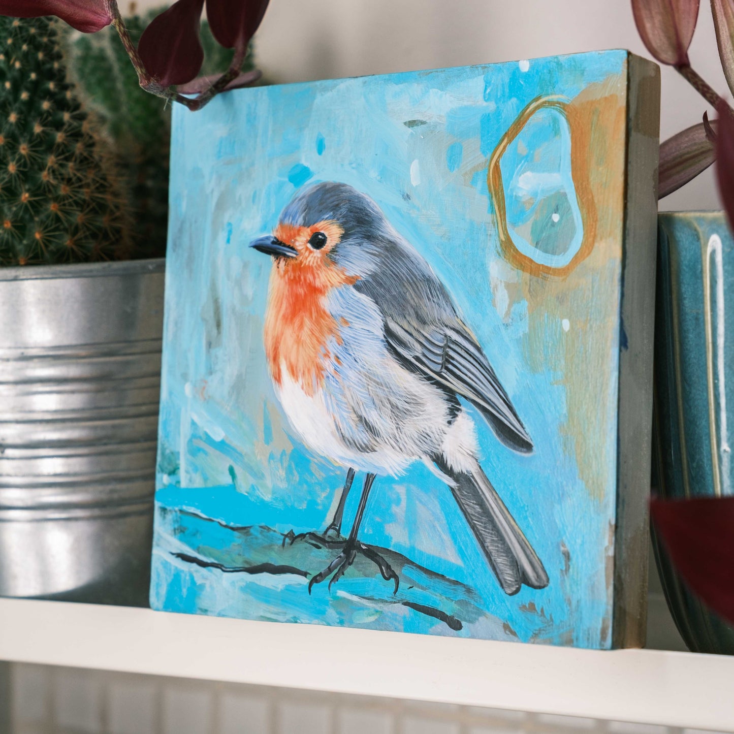 Little Robin  - Original Painting