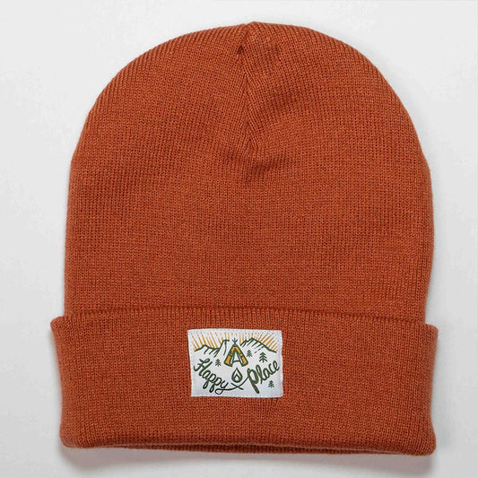 Happy Place - Rust Beanie