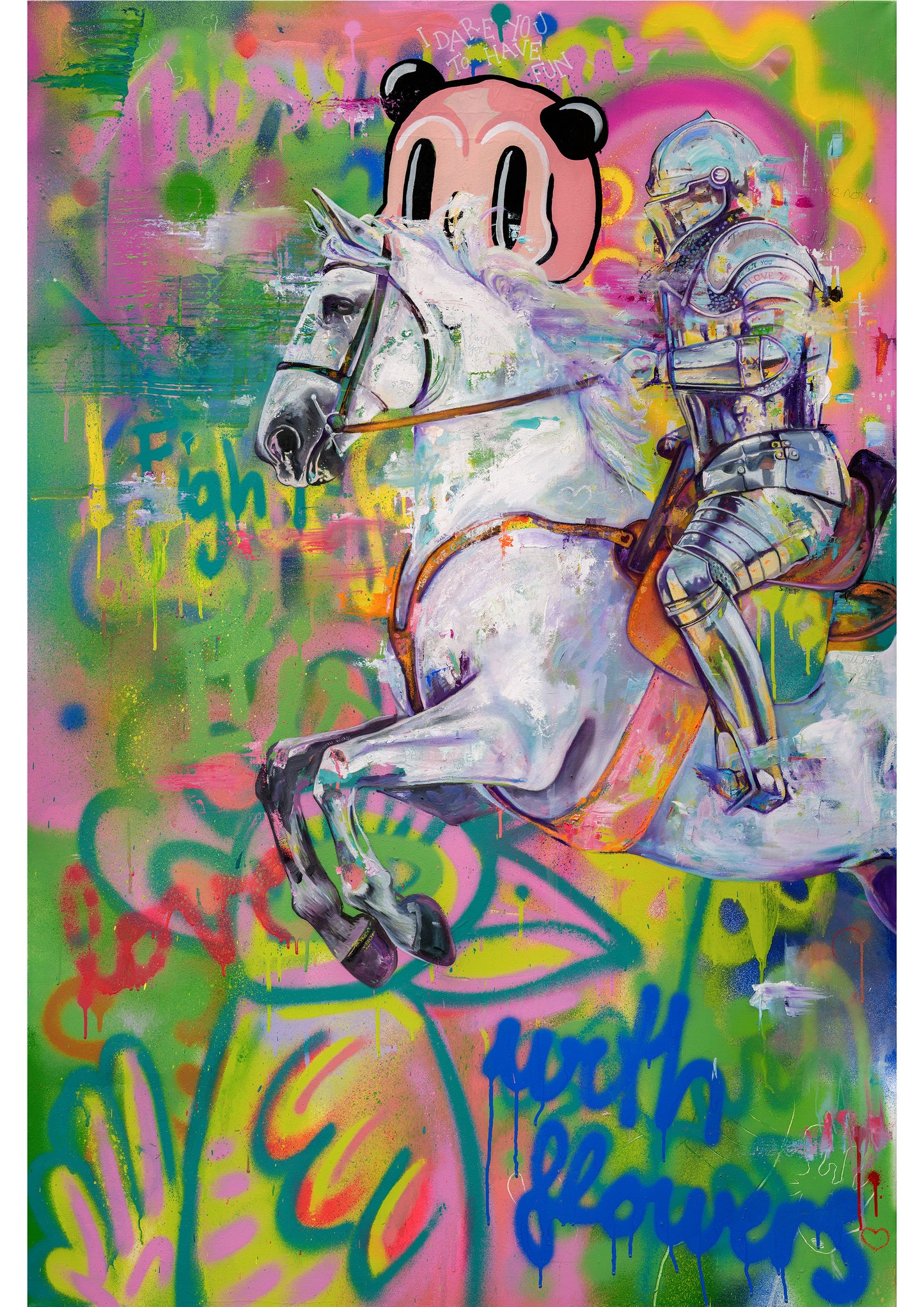 THIS IS HOW I FIGHT FOR YOU Giclee Print