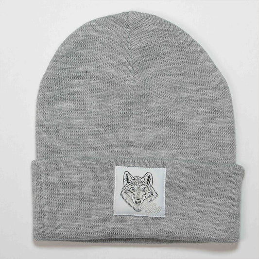 Lone Wolf - Blizzard Grey Beanie