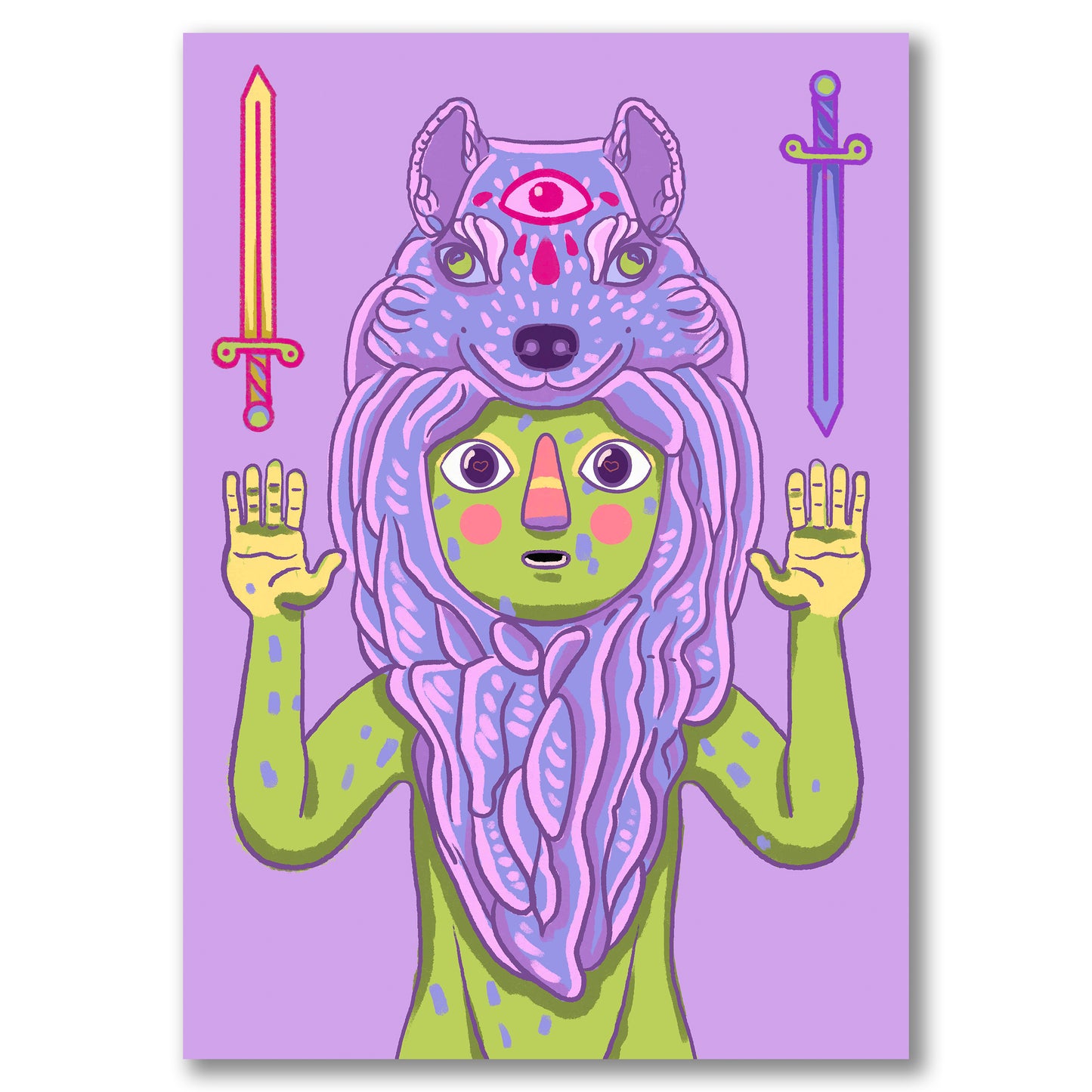 Wolf Boi - Choices Giclee Print