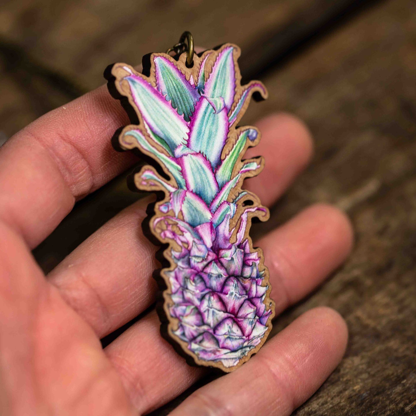 Pink Pineapple Necklace