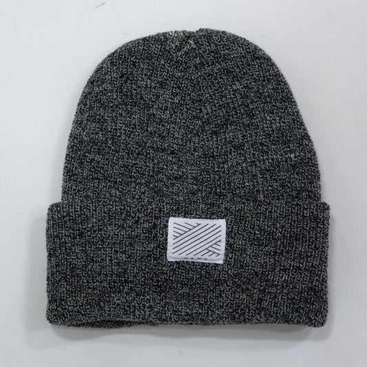 Intertwined - Dark Speckled Beanie