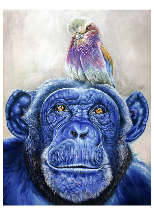 Billy and Blue Limited Edition Giclee print