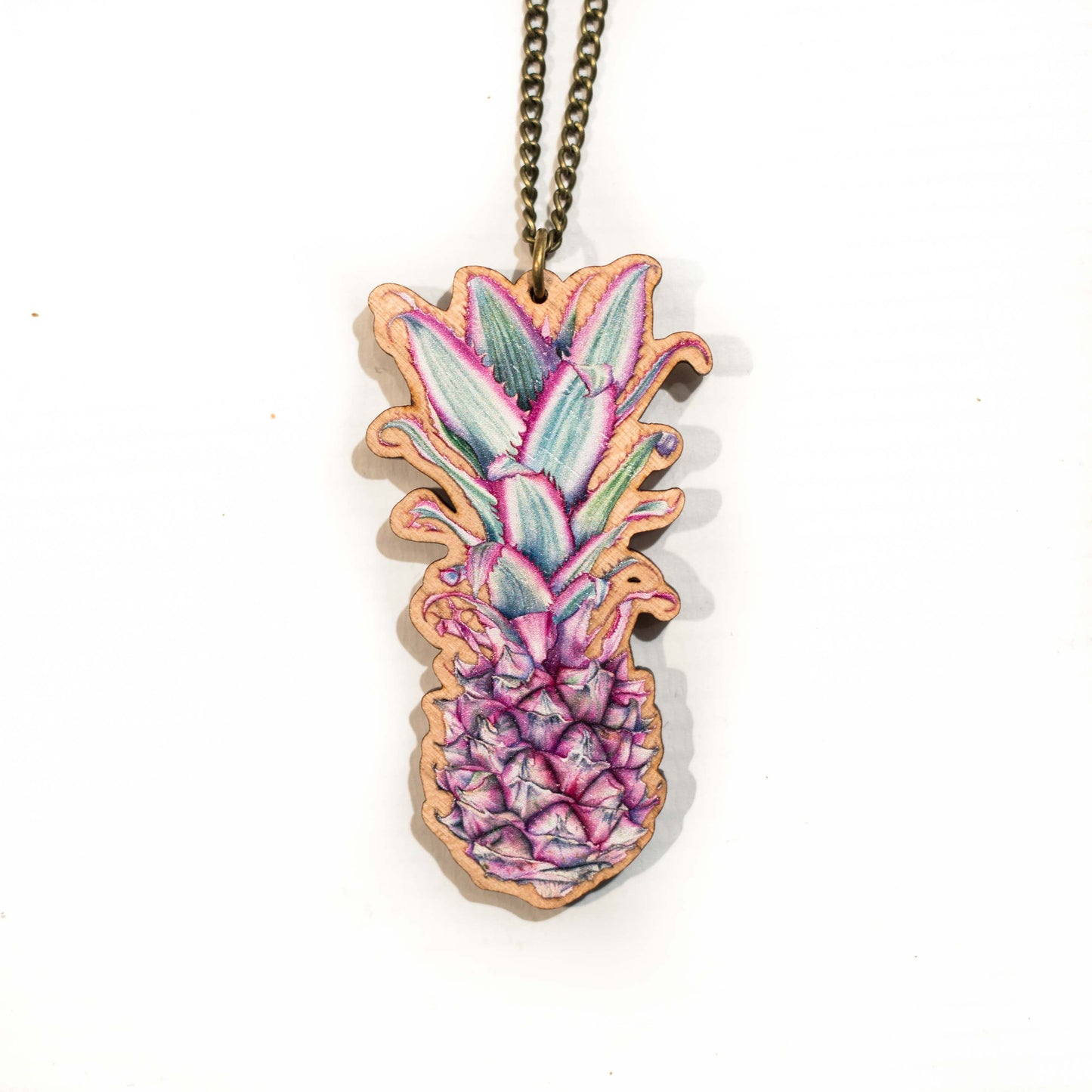 Pink Pineapple Necklace