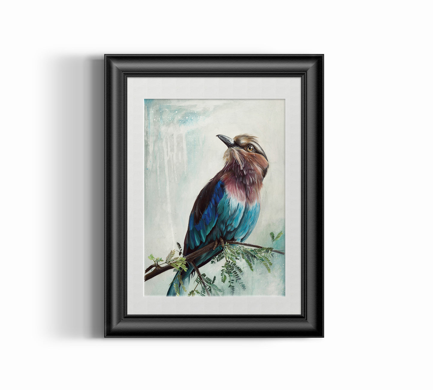 Lilac Chested Birdie Limited Edition Giclee print