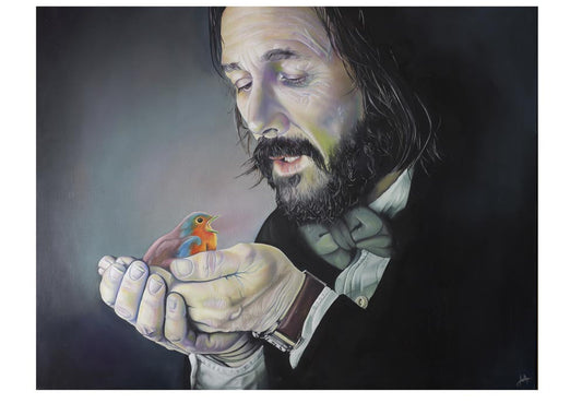 Man Meets Robin Limited Edition Giclee Print