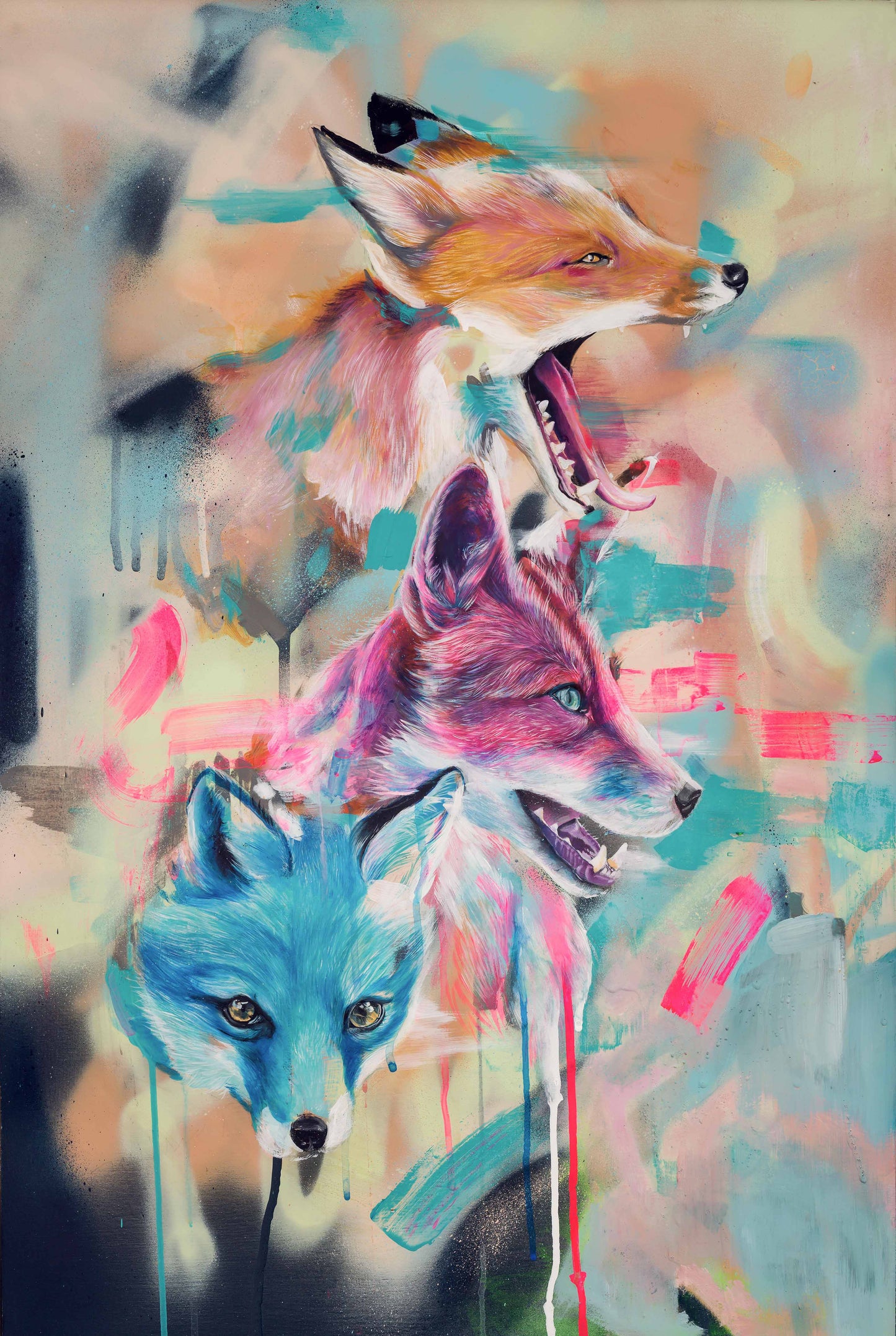 Fox TRIO Giclee print