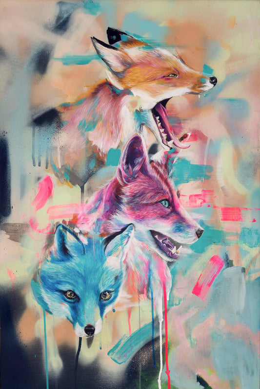 Fox TRIO Giclee print