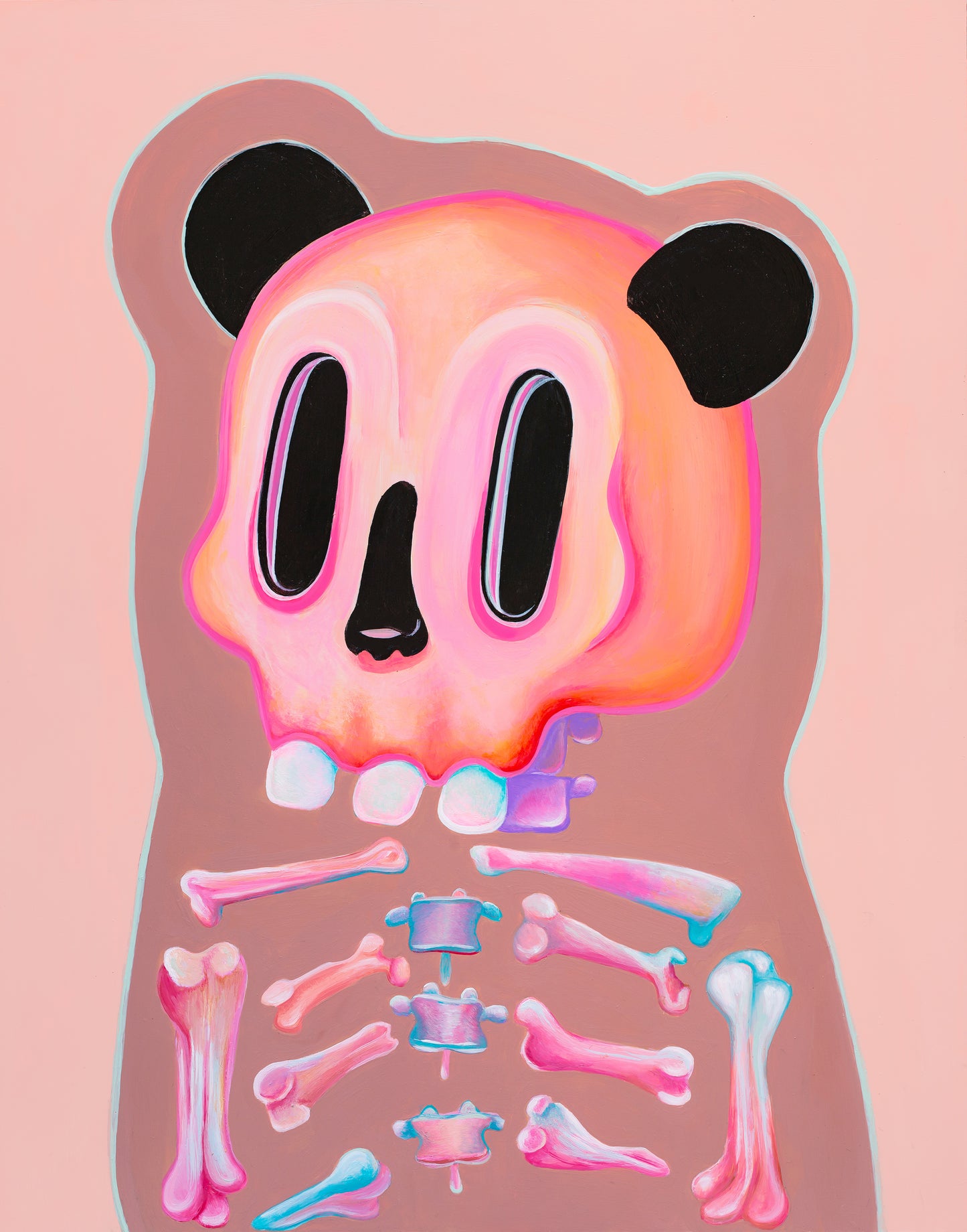 Luminous Bones Original Painting